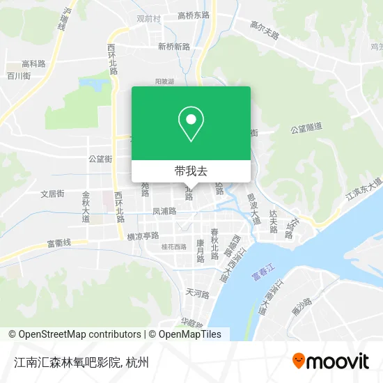 江南汇森林氧吧影院地图