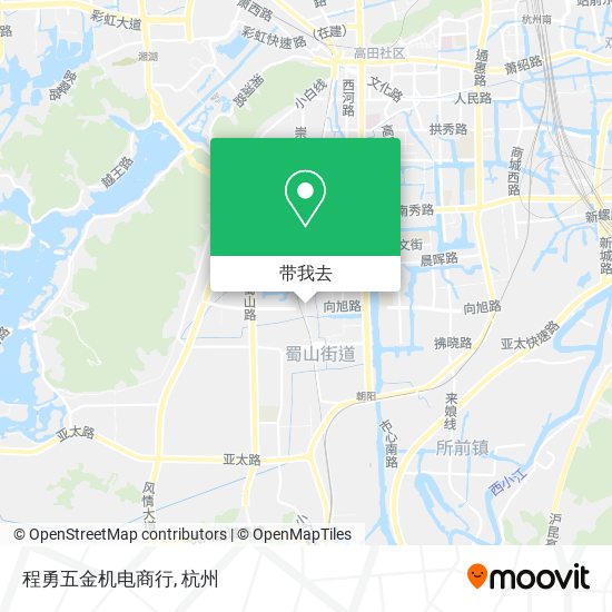 程勇五金机电商行地图