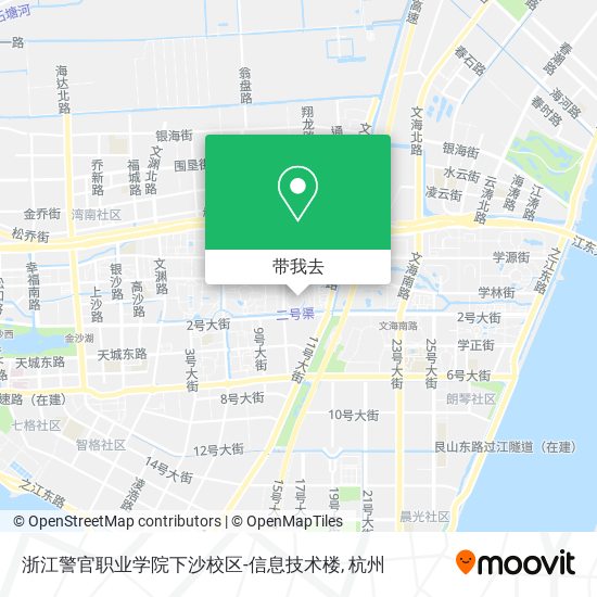 浙江警官职业学院下沙校区-信息技术楼地图