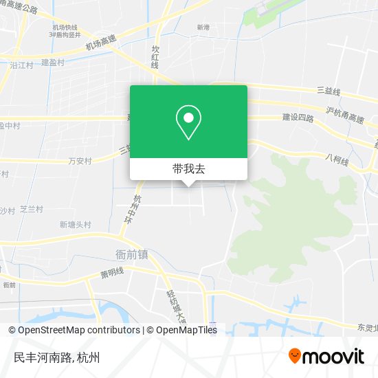 民丰河南路地图