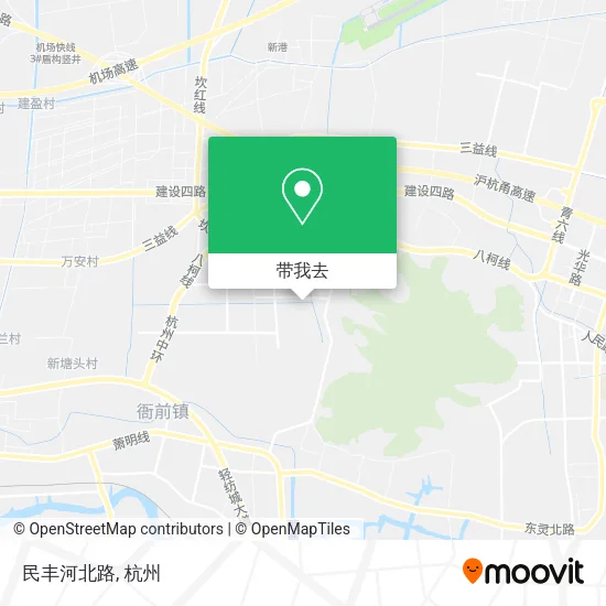 民丰河北路地图