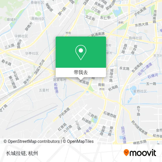长城拉链地图