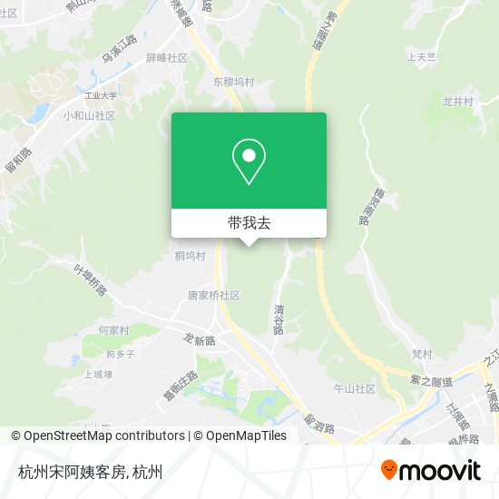 杭州宋阿姨客房地图