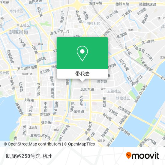 凯旋路258号院地图