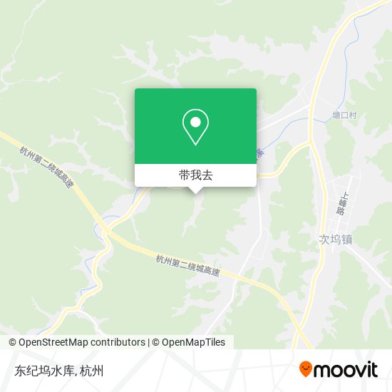 东纪坞水库地图
