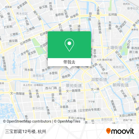 三宝郡庭12号楼地图
