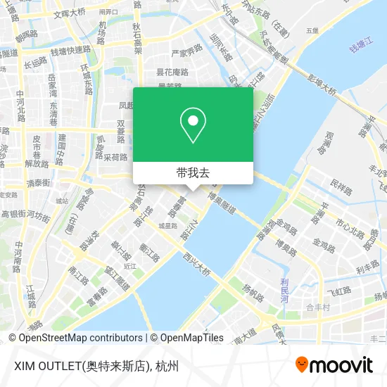 XIM OUTLET(奥特来斯店)地图