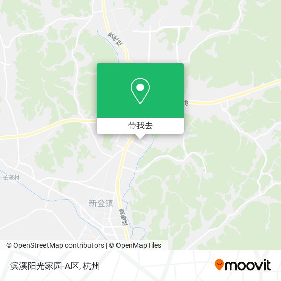 滨溪阳光家园-A区地图
