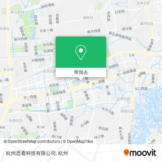 杭州思看科技有限公司地图