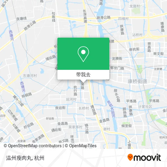 温州瘦肉丸地图