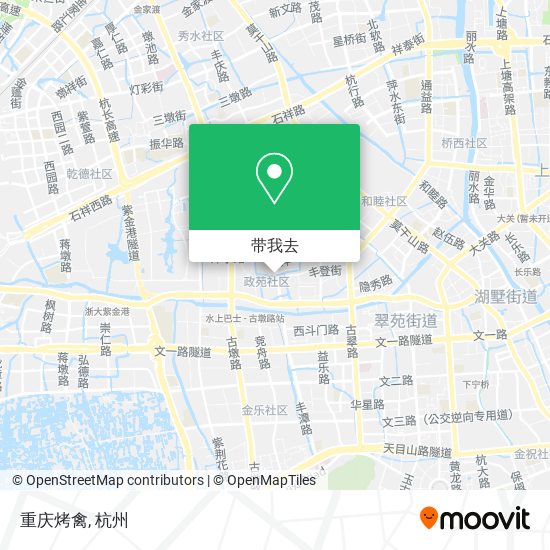 重庆烤禽地图