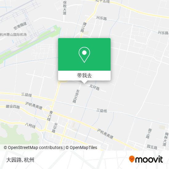 大园路地图