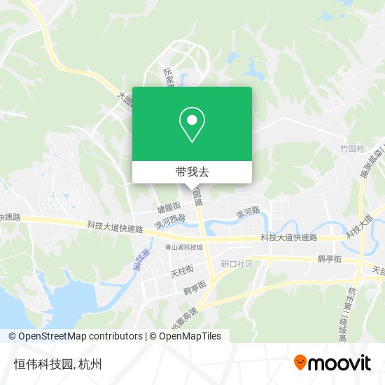 恒伟科技园地图
