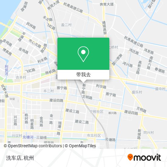 洗车店地图