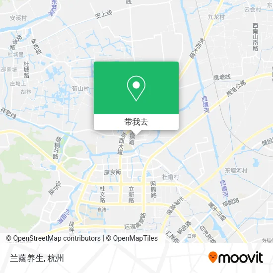 兰薰养生地图
