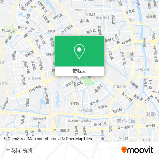 兰花街地图