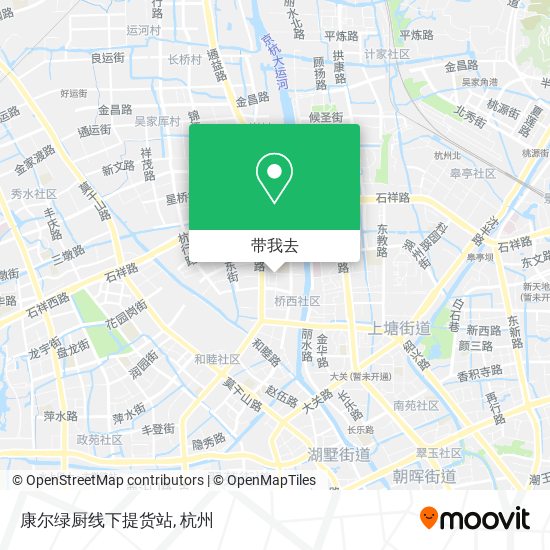 康尔绿厨线下提货站地图
