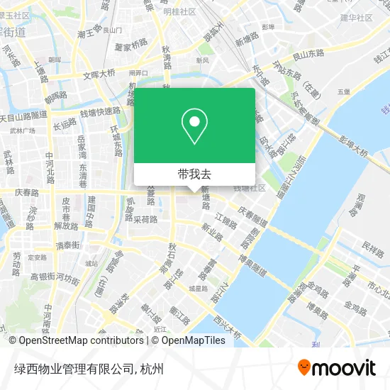 绿西物业管理有限公司地图