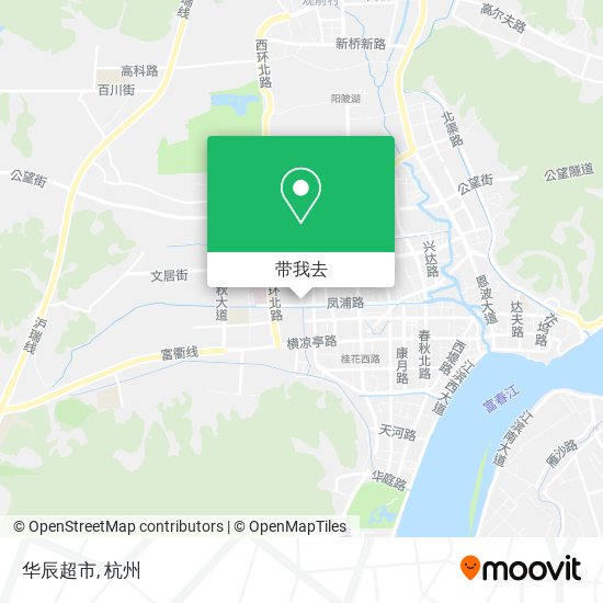 华辰超市地图