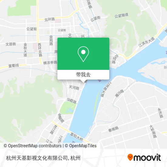 杭州天基影视文化有限公司地图