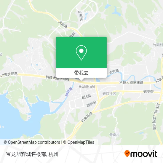 宝龙旭辉城售楼部地图