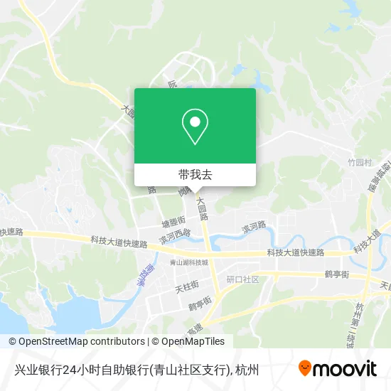 兴业银行24小时自助银行(青山社区支行)地图