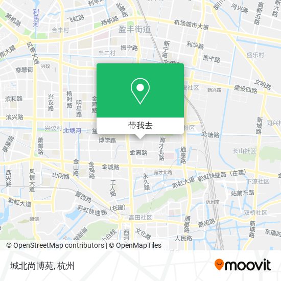 城北尚博苑地图