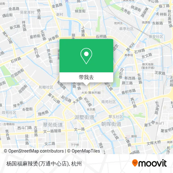 杨国福麻辣烫(万通中心店)地图