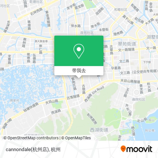 cannondale(杭州店)地图