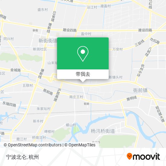 宁波北仑地图