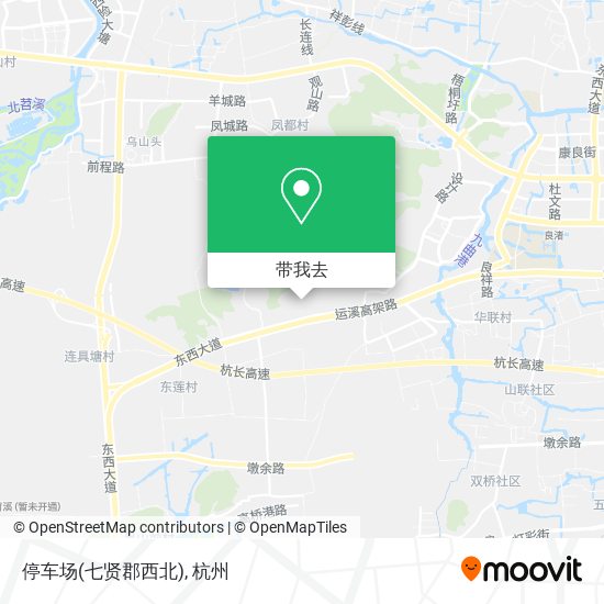 停车场(七贤郡西北)地图