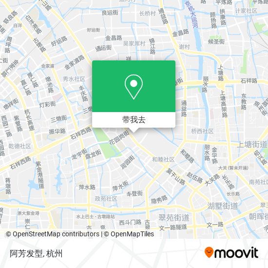 阿芳发型地图