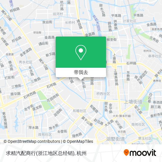 求精汽配商行(浙江地区总经销)地图