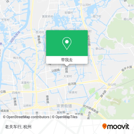 老关车行地图