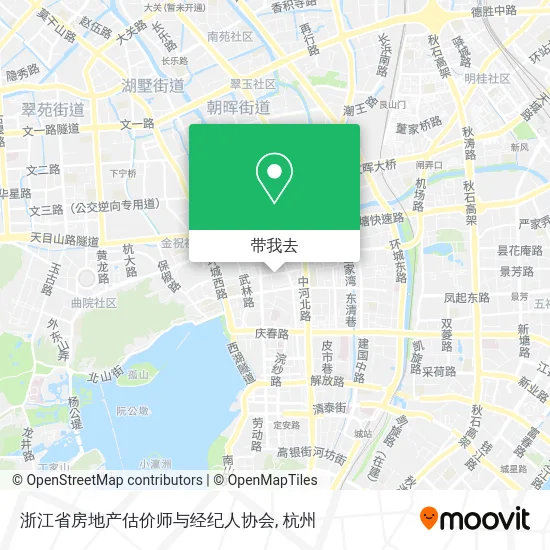 浙江省房地产估价师与经纪人协会地图