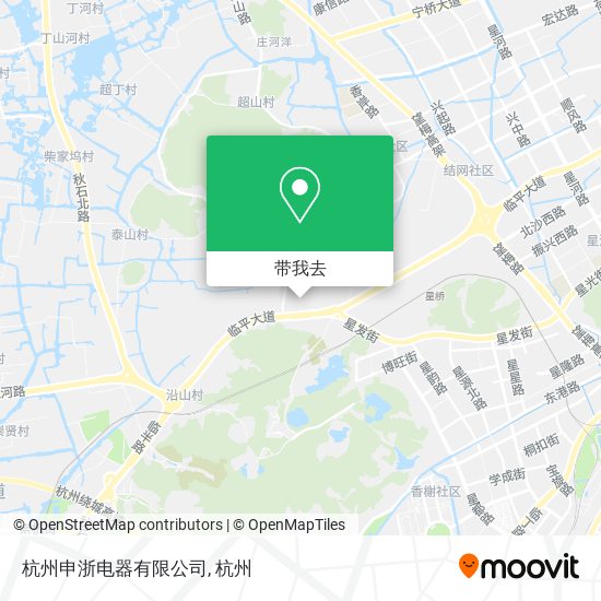 杭州申浙电器有限公司地图