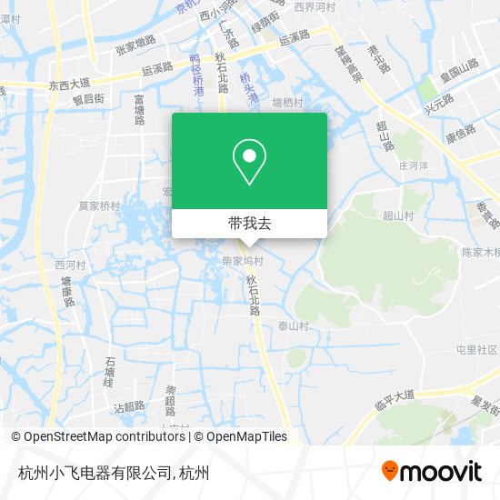 杭州小飞电器有限公司地图