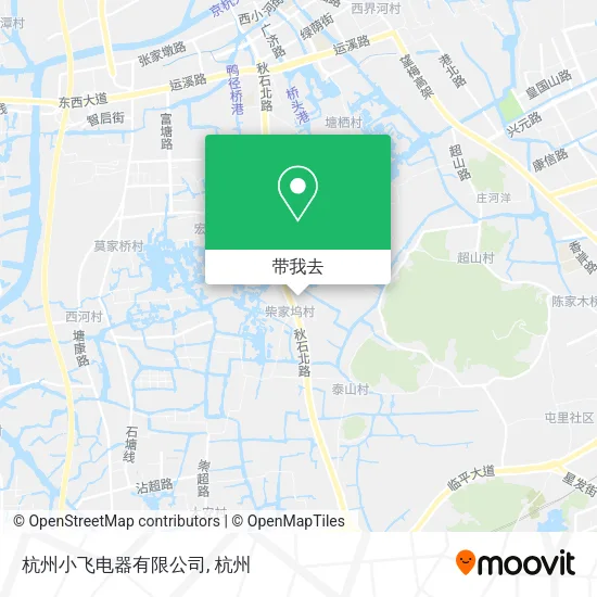 杭州小飞电器有限公司地图