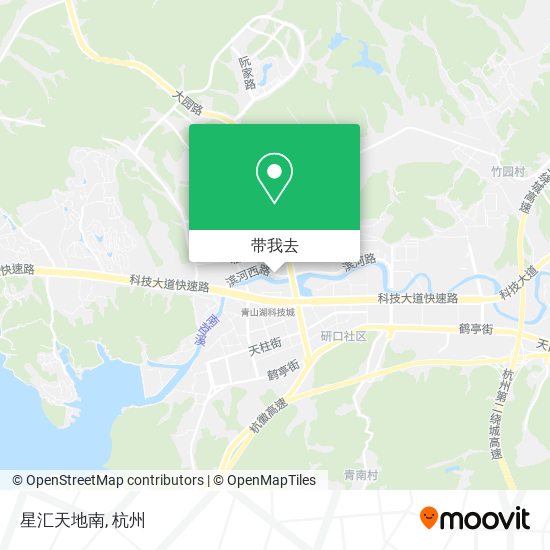 星汇天地南地图