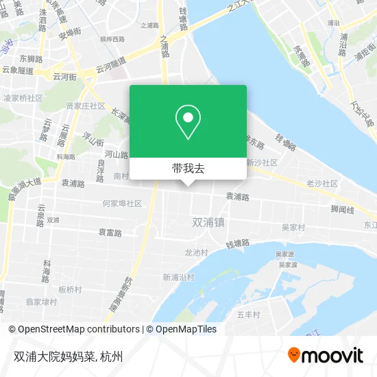 双浦大院妈妈菜地图