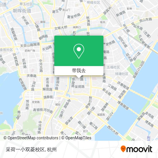 采荷一小双菱校区地图