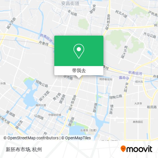 新胚布市场地图