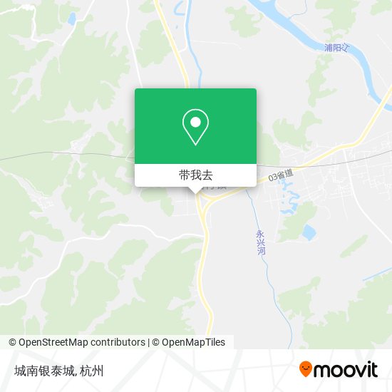城南银泰城地图