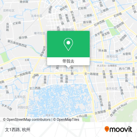 文1西路地图