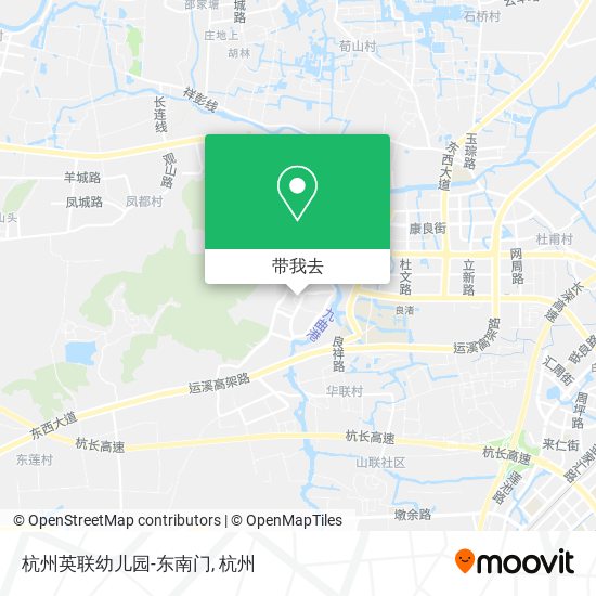 杭州英联幼儿园-东南门地图