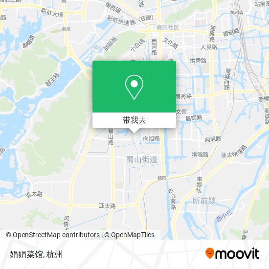 娟娟菜馆地图