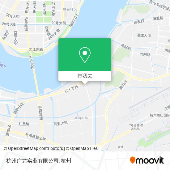 杭州广龙实业有限公司地图