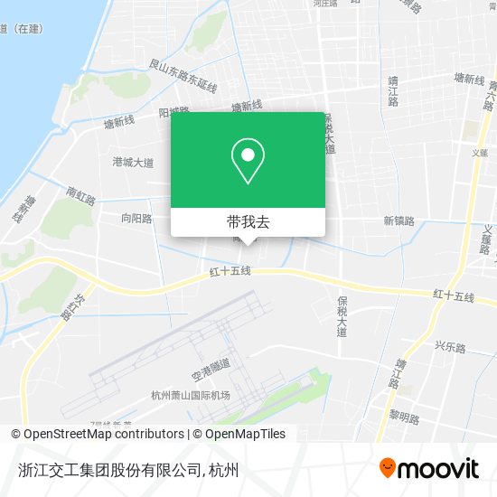 浙江交工集团股份有限公司地图