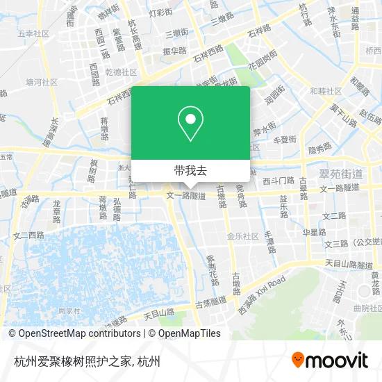 杭州爱聚橡树照护之家地图