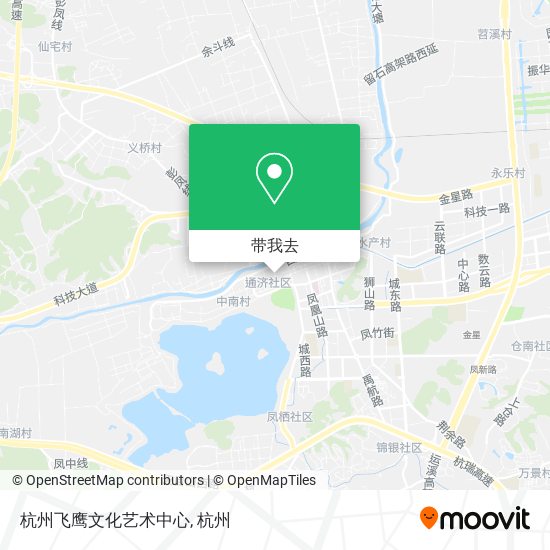 杭州飞鹰文化艺术中心地图